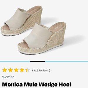 NWT TOMS Monica Mule 8.5